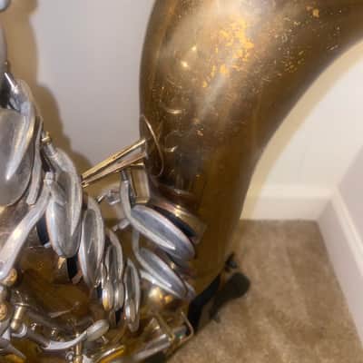 Vintage buescher Aristocrat series III Tenor saxophone, post Big G SN359090 image 17