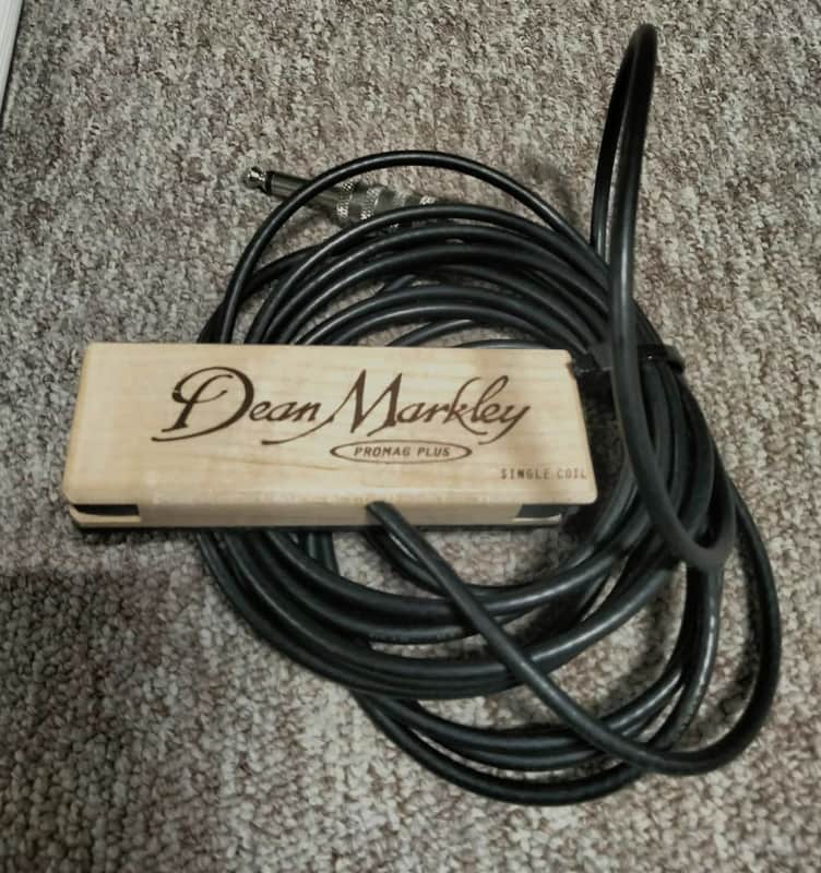Dean Markley Pro Mag Plus Single Coil Acoustic Guitar Pickup 2010s - Natural image 1