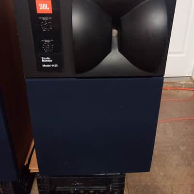 Pair of (2) JBL 4425 Vintage Studio Monitor Speakers - Wood Grain Cabinets image 4