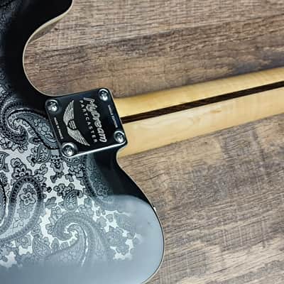 MyDream Partcaster Custom Built - Thinline Black Paisley Charlie Christian image 9