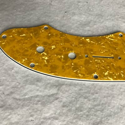For Fender US Telecaster Thinline/Tele 69 P90 Guitar Pickguard,4 Ply Gold pearl image 5