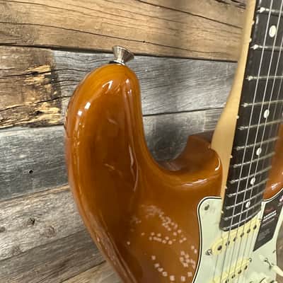 Fender American Performer Timber Stratocaster 2024 - Honey Burst image 8