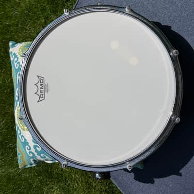 Sonor Tear Drop - Chicago 1966 - Blue/Green Turquoise Satin Flame image 14