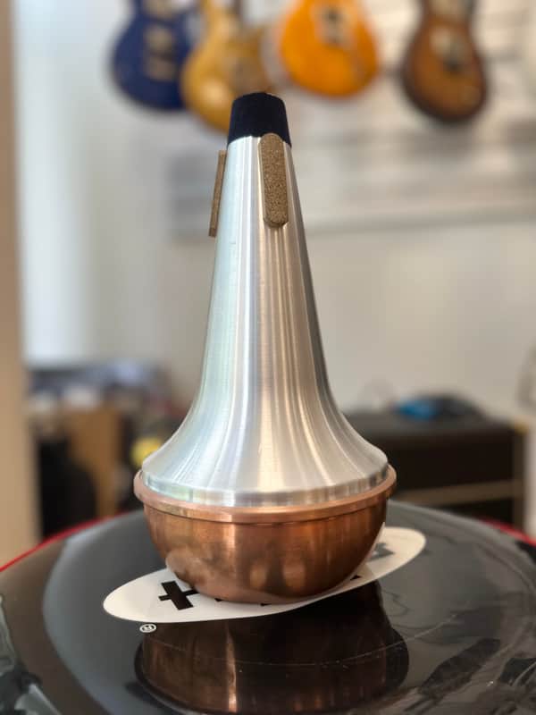 Jo-Ral Copper Bottom Tenor Trombone Straight Mute 2010s - Silver image 1