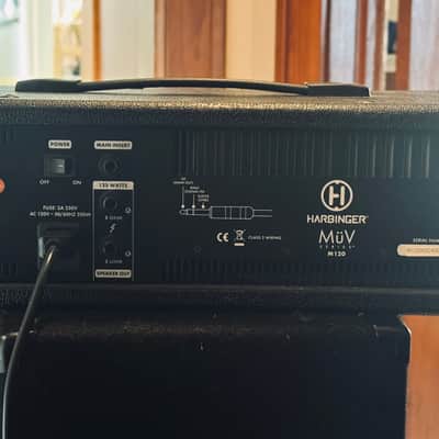 Harbinger M120 120 Watt 4 Channel Power Amp Mixer ( 2x12” Speakers included) image 3