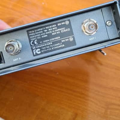 Sennheiser 🎧 Sennheiser EM 300 G2 True Diversity Receiver – 786–822 MHz image 5