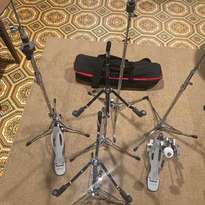Tama Classic series hardware pack with HP50 bass drum pedal and single tom stand image 7