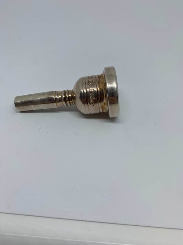 Bass Trombone Mouthpiece Shires 1D - Silver image 1