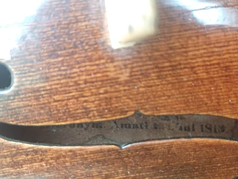 European Violin Amati house 1813 image 1