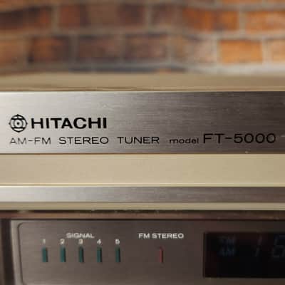 Hitachi FT-5000 AM-FM Stereo Tuner image 2
