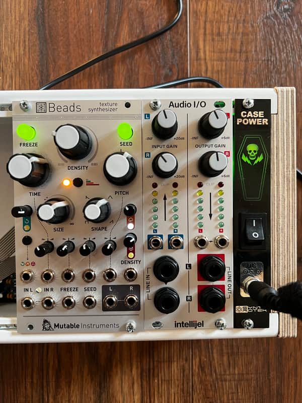 Modular Synth & case 3U 84hp Mutable Instruments image 1