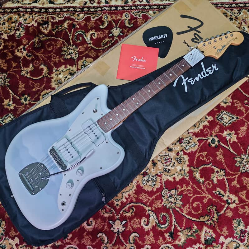*NEW IN BOX* 2026 Fender Japan Hybrid II Collection Jazzmaster Misty Satin Blue Mist, MIJ JD26 image 1