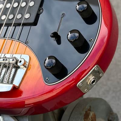 2008 Ernie Ball Music Man StingRay 5 HS Cherry Sunburst w/Case image 5