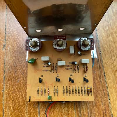 Electro-Harmonix Big Muff Pi V3 (Red & Black) 1977 - 1978 - Silver image 8