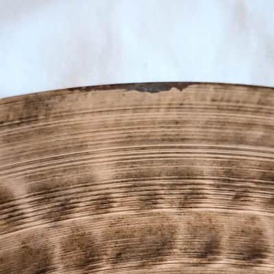 ZILDJIAN VINTAGE 12" HI HAT/CRASH CYMBAL 1920/1930's- FREE SHIP TO C-USA image 7