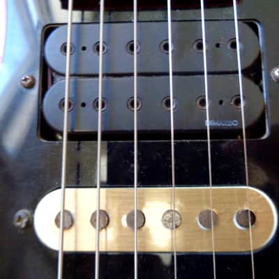 Fender   Heartfield Talon V 1991 Chrome Red MIJ FujiGen Factory Dimarzio Floyd Vinnie Moore Satchel image 4