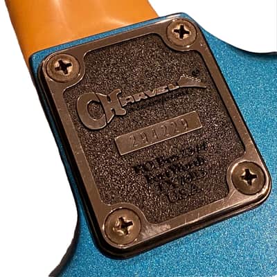 Charvel Model 4 - Circa 1987 1988 - Electric Blue - Made in Japan - MIJ - w/ OHSC image 11
