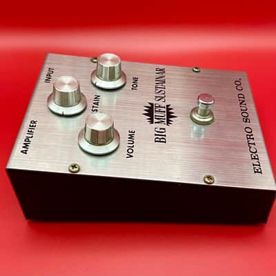Electro Sound Co Big Muff Sustainar Vintage Fuzz Guitar Effects Pedal, Elk Japan image 4