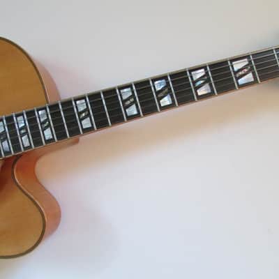 2002 William Gagnon DeVant E Slimline Prototype Archtop Natural w/OHSC image 7