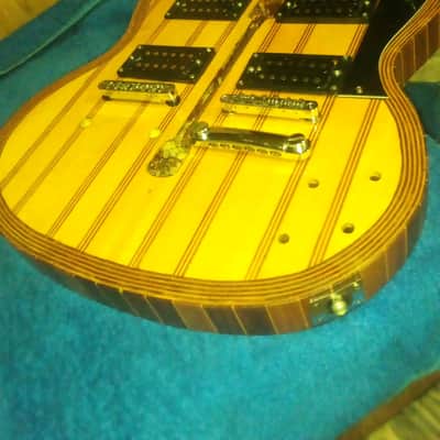 BLACK FRIDAY SALE, Custom SG Double Neck Guitar Body- Walnut & Maple. Only One Made,,6 String/12 String image 5