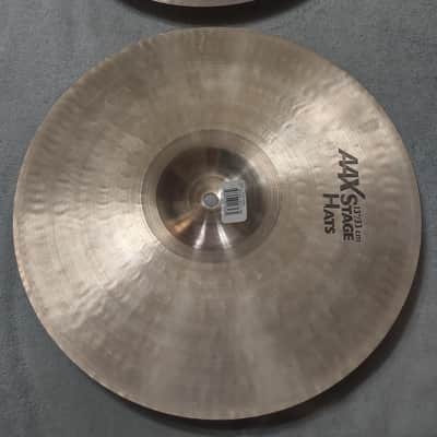 Sabian AAX 13" Stage Hats - Hi-Hat Cymbals (Pair) - Natural image 15