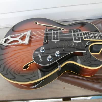 Vintage 1960's Framus Attila Zoller AZ-10 Model 5/67 Acoustic Electric Archtop Guitar! Rare Model! image 3