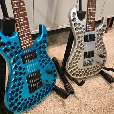 Abel Axe Aluminum Body CNC Stratocaster 1994-1996 - Raw Silver Aluminum image 16