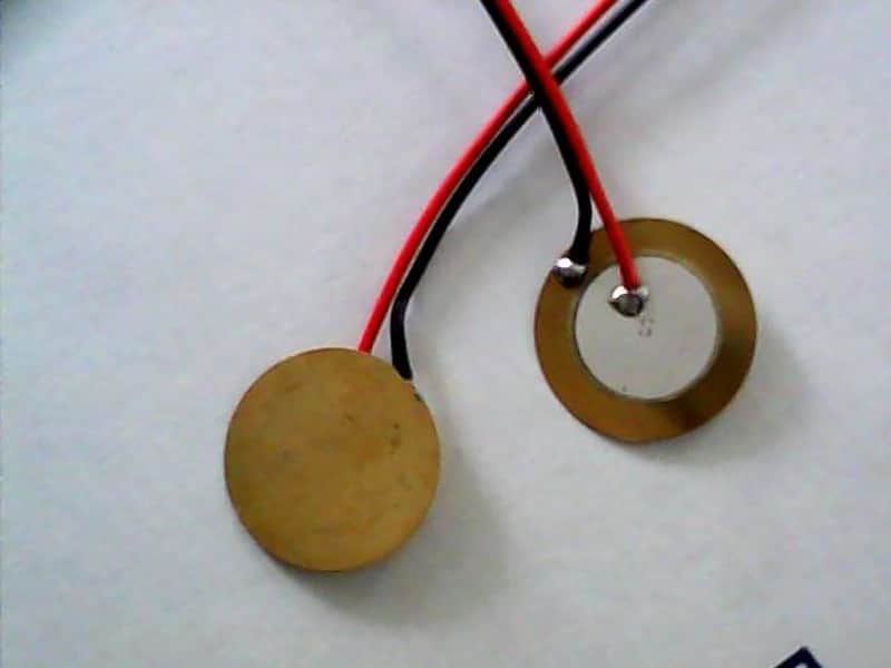 DIYGK Piezo Disc  with leads image 1
