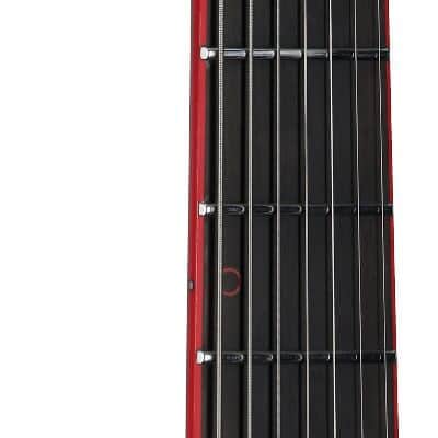 Schecter Sunset-7 Red Dawn - Gloss Black (3891) image 6