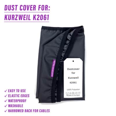 DUST COVER for Kurzweil K2061 image 2