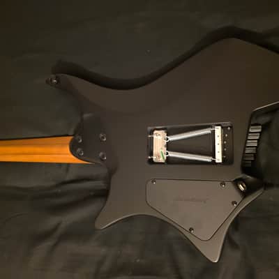 Strandberg Guitars Boden Standard NX 6 Plini Edition Mirage 2025 Black Granite Satin Acrylic with custom Plini Mirage glow-in-the-dark graphics image 2