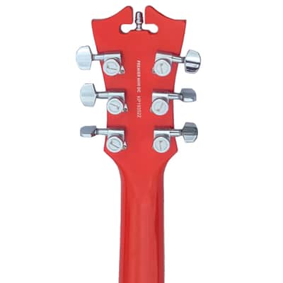 D'ANGELICO PREMIER MINI DC - FIESTA RED WITH BAG image 6