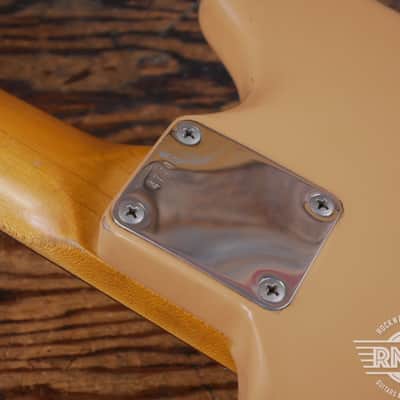 1959 Fender Musicmaster Desert Sand image 10