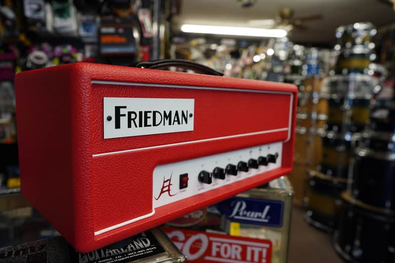 Friedman Signature Jake E Lee JEL-20 - Red Tolex 20-Watt Tube Head image 1