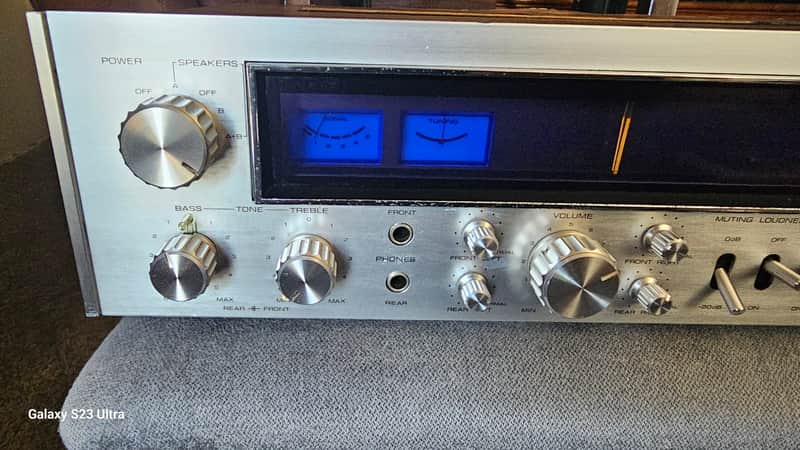 Toshiba receiver Sa 504 1973 - Silverface | Reverb