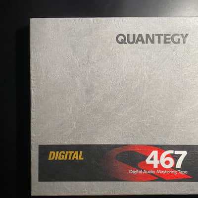 Quantegy 467 1/2" x 4800' Audio Mastering Tape Never Used 1999 - Silver image 1