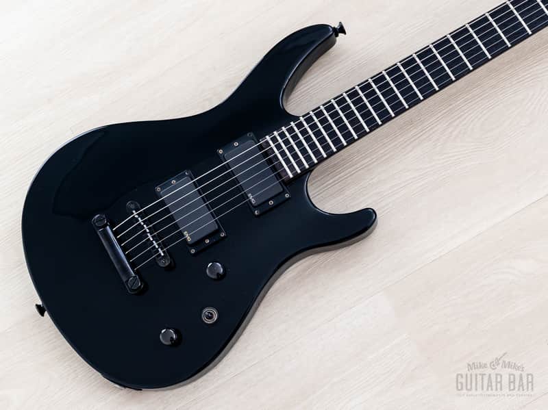 2001 Jackson Stars Soloist Archtop NASL-75S Black, Neck | Reverb
