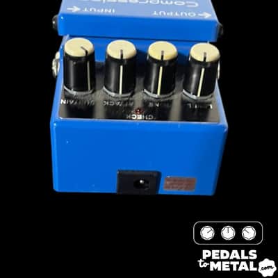 Boss CS-3 Compression Sustainer (Black Label) 1986 - 1992 - Blue X14059 image 4