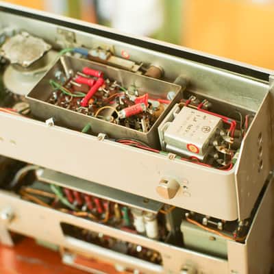 Maihak V45 (like V41) 1950s tube preamp image 6