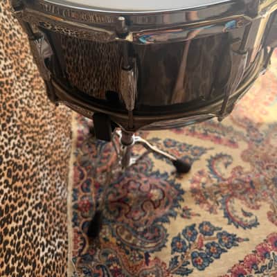 Gretsch Artist Series 6.5x14" Taylor Hawkins Signature Snare Drum 2010s - Black Nickel Over Steel image 5