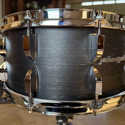 Jenkins-Martin 6.5x14 Fiberglass Snare Drum Solid Shell Black Finish Fibreglass Snare image 11