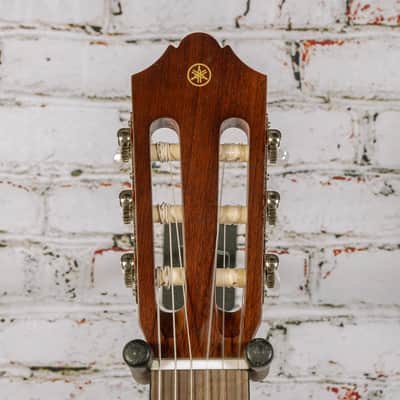Yamaha CGX122MS Classical Acoustic-electric Guitar - Natural image 5