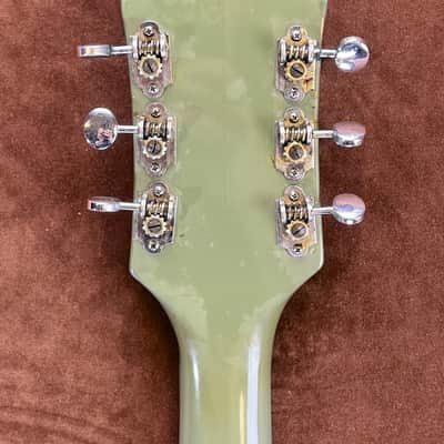 Gretsch Anniversary 6125 Semi-Hollow Electric Guitar | 1962 Two-Tone Green image 17
