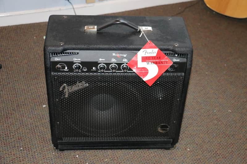 Fender Bassman 60 Bass Amp Black | Reverb