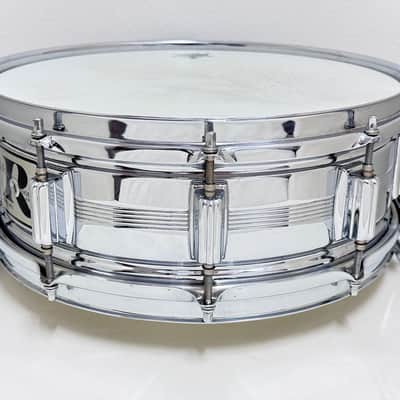 VINTAGE ROGERS 70s Big-R Dynasonic Snare Drum 14x5 C.O.B. image 2