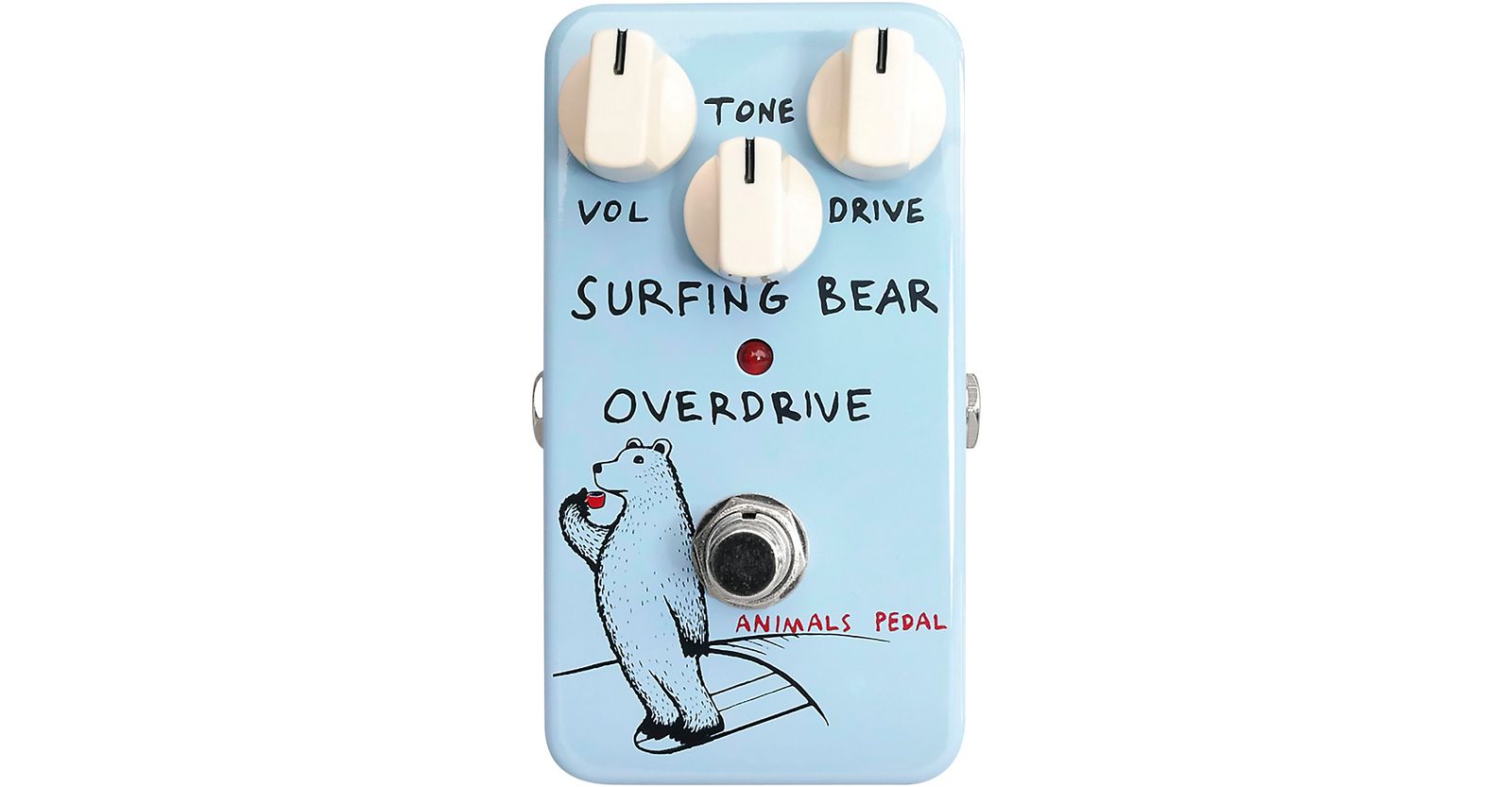 Animals Pedal Surfing Bear Overdrive V1 | Reverb