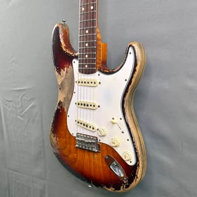 Fender Custom Shop Masterbuilt Dale Wilson '61 Stratocaster 2017 - Sunburst Heavy Relic image 5