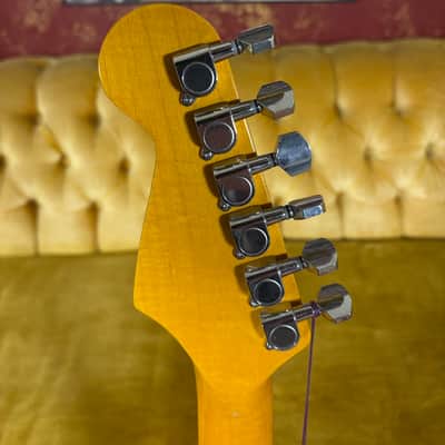 Custom Build Strat-Style w/bag - Yellow Transparent image 7
