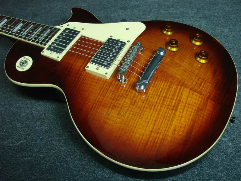 2003 Epiphone Les Paul Standard Sunburst Finish Electric | Reverb