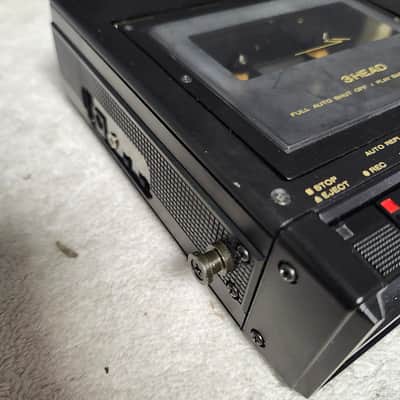 Super Clean Rebuilt Marantz PMD222 Full & 1/2 Speed Cassette Recorder with Case, OM and adapter image 8